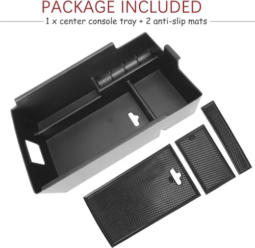 Miniatura 5 de MARCHFA Bandeja organizadora de consola central compatible con Chevy Equinox 2018, 2019, 2020, 2021, 2022, 2023, 2024, accesorios para Chevy
