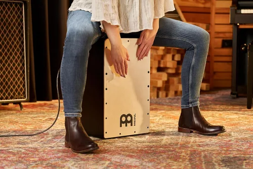 Miniatura 18 de Meinl Percussion - Cajón de percusión con cuerdas metálicas en el interior - FABRICADO EN EUROPA - Madera de abedul báltico, Serie Snarecraft