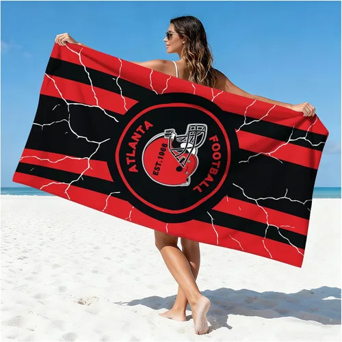 Miniatura 23 de Football Fan Thin Lightweight Microfiber Beach Towel Las Vegas City Themed Large Absorbent Oversized Towels Men Women Stuff Raiders Team Dad Husband
