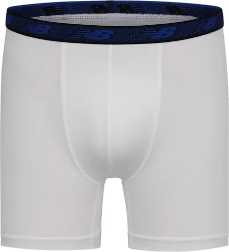 Miniatura 4 de New Balance Ropa interior de 3.5 pulgadas para niños, calzoncillos tipo bóxer Performance (paquete de 4)