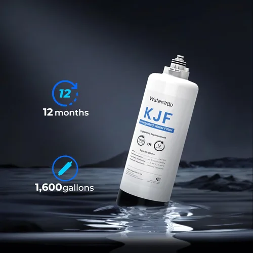 Miniatura 5 de Waterdrop WD-KJF Filtro, Reemplazo para Sistema Dispensador de Agua Caliente Instantánea por Ósmosis Inversa WD-KJ600, Vida útil de 12 meses