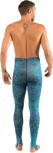 Miniatura 3 de CRESSI pantalones con protección UV de camuflaje para pesca submarina pantalones Hunter Azul Camo
