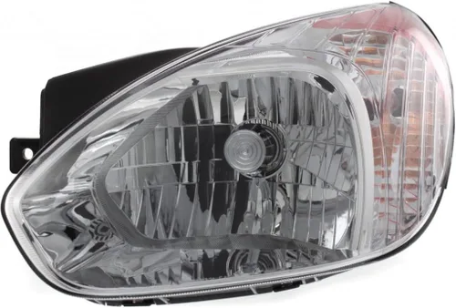 KarParts360: Para 2007 Hyundai Accent faro Asamblea lado del conductor w/bombillas para HY2502137