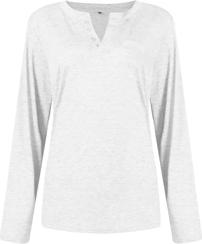 Miniatura 4 de Chaqueta de mezclilla para mujer blusas sueltas de manga larga para mujer