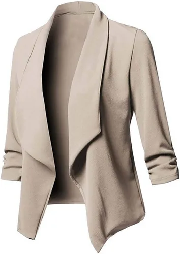 Miniatura 3 de Womens Sequins Jackets Open Front Blazers Jacket Lapel Long Sleeve Glitter Party Shiny Cardigan Suit with Pocket