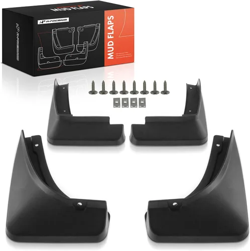 Miniatura 11 de A-Premium Juego de 4 protectores contra salpicaduras de barro compatibles con Cadillac XT4 2019-2020, Sport Utility de 4 puertas, con accesorios