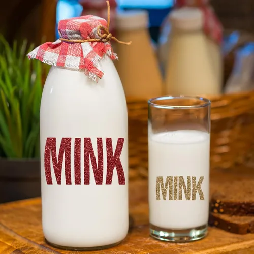 Miniatura 4 de Gersoniel 8 hojas de calcomanías de letras con purpurina, calcomanías de vinilo del alfabeto, impermeables, autoadhesivas para pósteres, tablones