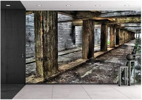Miniatura 23 de wall26 - Túnel subterráneo iluminado en la minería - Mural de pared extraíble Papel pintado autoadhesivo grande - 100x144 pulgadas obra de arte 16