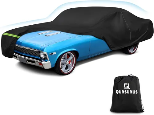 Miniatura 27 de QUNSUNUS Funda impermeable para auto para BMW M4/ Serie 4 420i 428i 430i 435i 440i/4 Coupe 2014-2024, cubierta exterior completa para todo clima