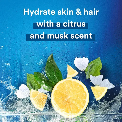 Miniatura 6 de Suave Jabón hidratante para hombre, para cuerpo, cara y cabello, 3 en 1 para piel y cabello hidratados, aroma cítrico y almizcle, sin parabenos, sin