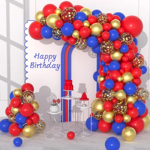 Miniatura 14 de Black and Silver Balloons Garland Arch Kit, 142PCS Black and Metallic Silver Confetti Balloons for Baby Shower Wedding Men Women Birthday