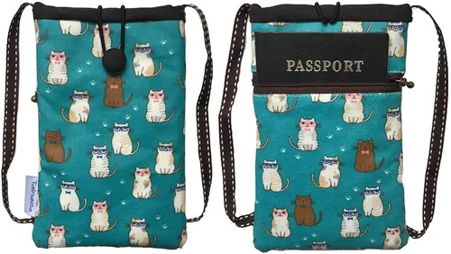 Miniatura 16 de Tainada Bolsa cruzada pequeña para teléfono inteligente, a prueba de golpes, bolsa de viaje para iPhone 16/15 Pro, Samsung Galaxy S24, S23, Google