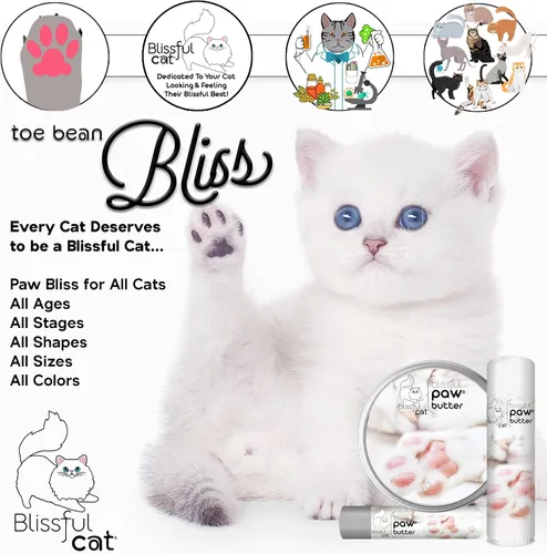 Miniatura 3 de La Mantequilla para Patas de Gato Blissful, Hidratante para Almohadillas de Patas Secas, Suaviza y Protege Pies Ásperos, Bálsamo Versátil y Seguro