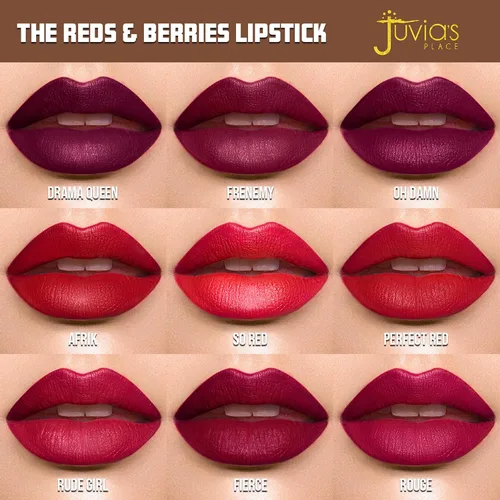 Miniatura 8 de Juvia's Place The Nude Velvety Matte Lipstick 2020 - Desnudo, Duradero, Maquillaje de Labios de Color Rico Aterciopelado, Lápiz Labial Cremoso