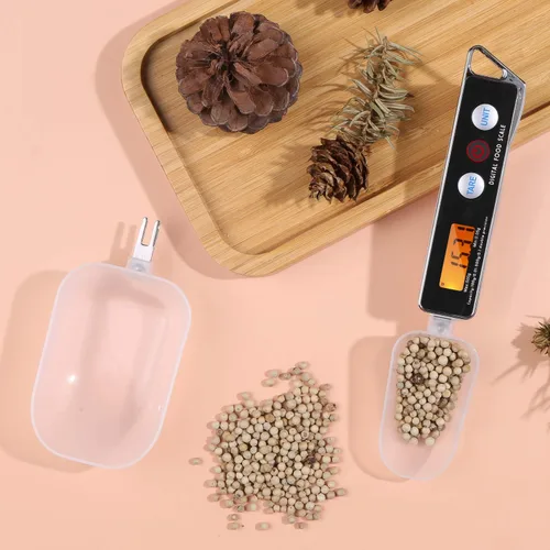 Miniatura 9 de Báscula de cuchara, escala digital de cuchara medidora electrónica, báscula de cuchara de cocina para el hogar, báscula de alimentos con función