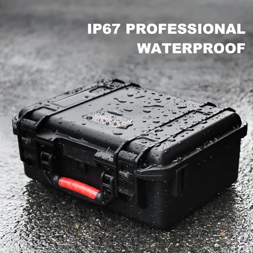 Miniatura 4 de Funda rígida para DJI Air 3S/Air 3 – Fundas de transporte impermeables, bolsa de almacenamiento portátil para DJI Fly More Combo, controlador RC