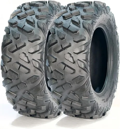 Miniatura 14 de GarveeTech - Juego de 2 neumáticos para ATV UTV todo terreno 24x8-12, 6PR, neumáticos sin cámara para todo terreno resistente para barro y arena
