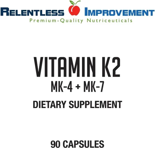 Miniatura 4 de Vitamina K2 MK4 Plus MK7 Vegano Derivado Naturalmente Vega-Caps 90