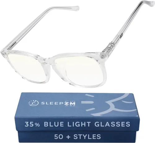 Miniatura 39 de Sleep ZM Blue Light Blocking & Light Sensitivity Glasses - 8 Lens Types for Comfort, Relaxation, Sleep & Relief