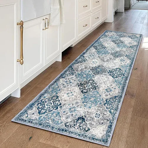 Miniatura 99 de KILOCOCO Alfombra de Pasillo 2x6, Alfombra de Pasillo Marroquí Súper Suave Lavable para Pasillo de Entrada, Alfombra de Cocina de Pasillo de Lana