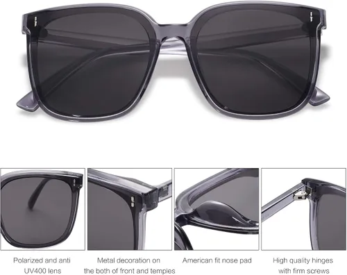 Miniatura 4 de SOJOS Gafas de sol para mujeres y hombres estilo vintage SJ2157