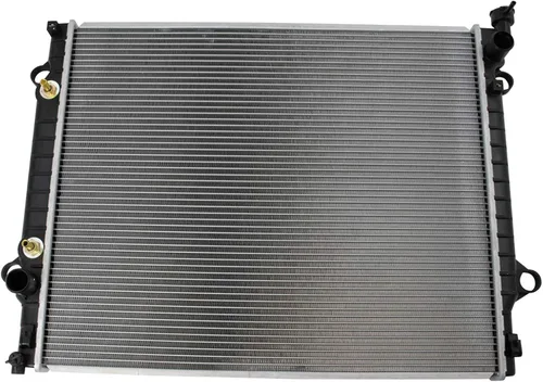 Miniatura 52 de TRQ Radiador de 1 fila de núcleo de aluminio de 26.5 pulgadas de ancho de núcleo compatible con Chevrolet Captiva Sport 2012-2015 Saturn Vue