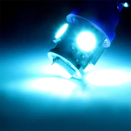Miniatura 6 de cciyu Paquete de 5 bombillas LED T10 168 194 cuña 5-5050-SMD de repuesto para luces de marcador de cabina combo 1999-2012 para Ford F250 Super Duty