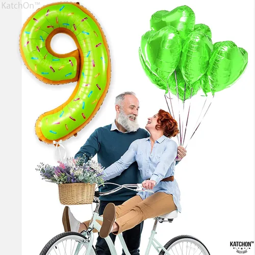 Miniatura 322 de KatchOn, Globo grande azul número 2 de 40 pulgadas Decoraciones de cumpleaños de Baby Shark para niño de 2 años Globo azul número 2 Globo