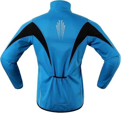 Miniatura 3 de Chaqueta térmica para ciclismo (tejido Softshell, resistente al viento, impermeable, 15K) de ARSUXEO
