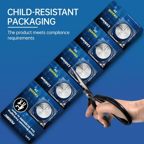 Miniatura 7 de PGSONIC Batería de litio CR2450 3V (5pcs)