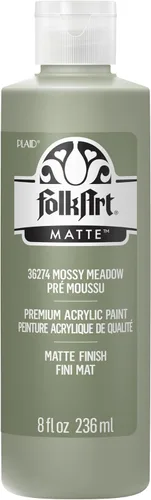Miniatura 24 de FolkArt Pintura acrílica, 8oz, hoja de acebo