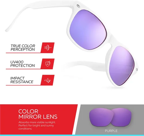Miniatura 163 de Retro Rewind Lentes de sol para niños y niñas de 3 a 12 años, inastillables, UV400, lentes de sol para niños pequeños
