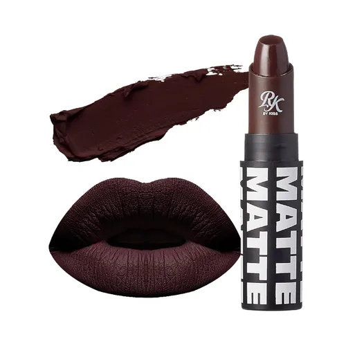 Miniatura 9 de Labial de Ruby Kisses, acabado mate, larga duración, altamente pigmentado, de aplicación suave, maquillaje de labios de cobertura total