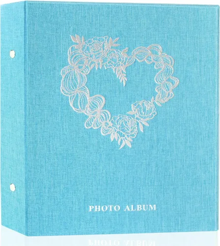 Miniatura 11 de Artmag Álbum de fotos pequeño de 4 x 6 pulgadas, 52 fotos, 2 paquetes, cubierta de lino, cada paquete tiene capacidad para 52 fotos, carga superior