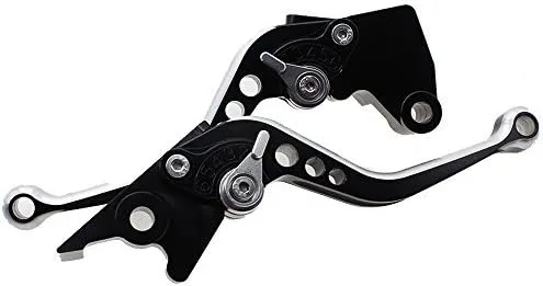 Miniatura 4 de FXCNC Palancas de embrague de freno de doble color para motocicleta compatibles con HAYABUSA GSXR1300 99-07, DL1000/V-STROM 02-2020, SV1000/S 03-07
