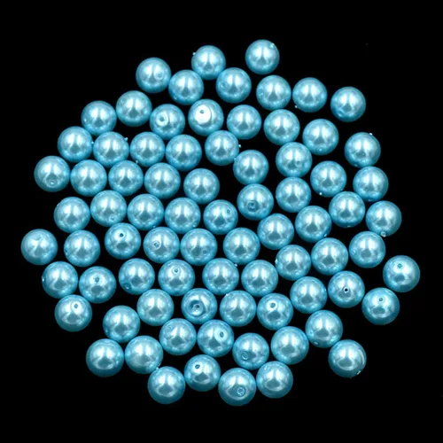 Miniatura 16 de AD Beads 200 cuentas redondas lisas de cristal rojo burdeos de 0.118 pulgadas para collares, pulseras, aretes, joyería, manualidades, diseño