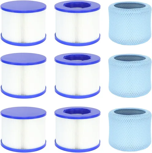 Miniatura 7 de Cartucho de filtro de repuesto para bañera de hidromasaje, filtros de spa atornillables compatibles con todos los jacuzzis inflables RELXTIME