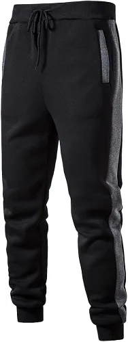 Miniatura 3 de Chándal casual para hombre con bolsillos, manga larga, cómodo para exteriores, para correr