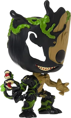 Miniatura 6 de POP Marvel: Venom - Venomized Toddler Groot Funko Pop! Figura de vinilo (incluye funda protectora compatible con caja Pop Box), multicolor, 3.75