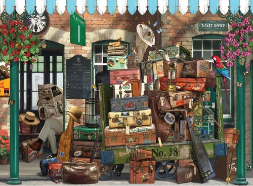Miniatura 6 de Anatolian Puzzle - Tienda de antigüedades, rompecabezas de 1000 piezas, #1148