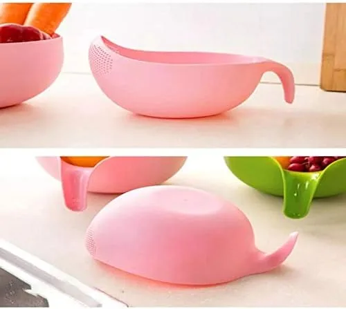 Miniatura 4 de Filtro de lavado de arroz, colador, colador, colador, fruta, verduras, cuenco, escurridor, herramientas de limpieza, kit de cocina para el hogar