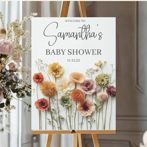 Miniatura 6 de Letrero de bienvenida para baby shower de oso