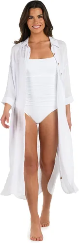 Miniatura 17 de La Blanca Vestido midi para cubrir el traje de baño para mujer