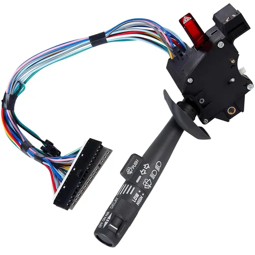Miniatura 14 de Interruptor multifunción de señal de giro y limpiaparabrisas, interruptor de combinación compatible con Chrysler PT Cruiser 2001-2005 Reemplaza #