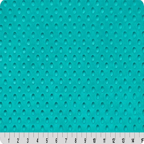Miniatura 13 de Pico Textiles 1 yarda – Tela de punto de hoyuelos azul bebé – Vendido por The Yard – Ideal para mantas, batas, juguetes suaves y ropa de bebé