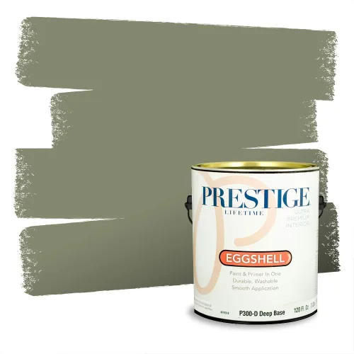 Miniatura 1830 de Prestige Paints - pintura de exterior y pintura de imprimación en una, E100-T-6006-10AVP