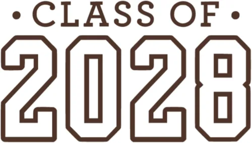 Miniatura 11 de Class of 2028 Iron On Decal, Senior Class Shirt Patch, Heat Transfer, HTV Graphic Tshirt Sticker, DIY Crafts, Pick Size Color, Iron-On Almost Gold