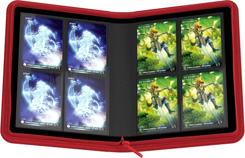 Miniatura 7 de Ultimate Guard Zipfolio 160 – 8 bolsillos Xenoskin Rojo