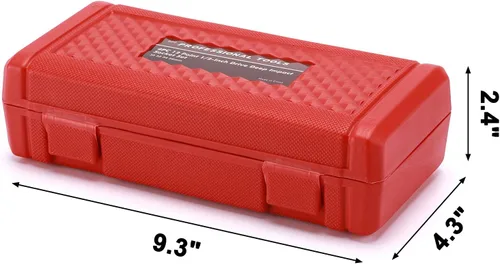 Miniatura 6 de Mayouko Juego de 4 llaves de impacto de tuerca de eje profundo de 1/2 pulgada, CR-MO, diseño de 12 puntos, métrico, 30,32,34,36mm, enchufe