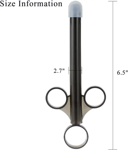 Miniatura 7 de Inyector de lubricante para enema, inyector de enema anal, reutilizable, aplicador de lubricante, aplicador de lubricante, juguetes sexuales